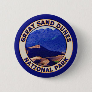 Great Sand Dunes National Park 2 Inch Round Button