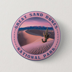 Great Sand Dunes National Park 2 Inch Round Button
