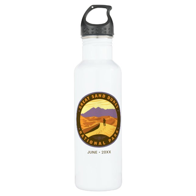 Great Sand Dunes National Park 710 Ml Water Bottle (Front)