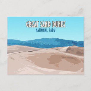 Great Sand Dunes National Park Colorado Postcard