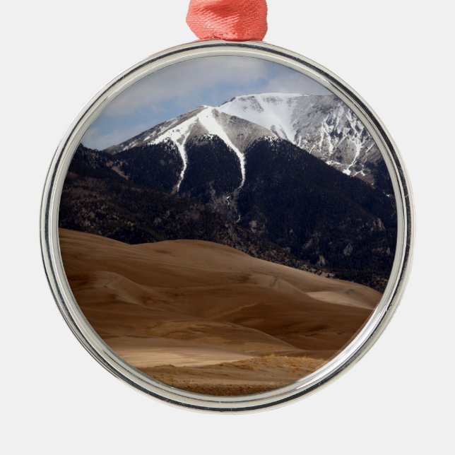 Great Sand Dunes National Park Souvenir Metal Ornament (Front)