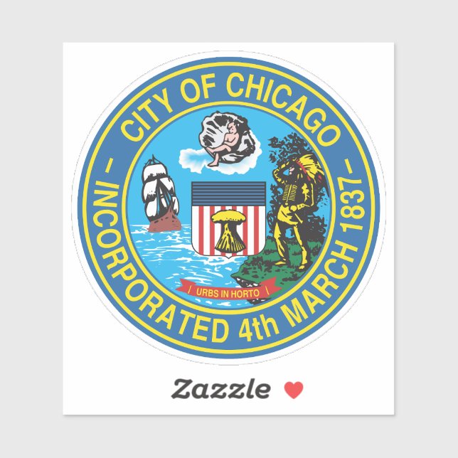 Great Seal of Chicago (Sheet)