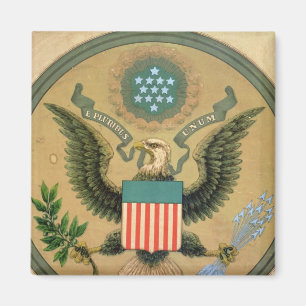 Great Seal of the United States, c.1850 Magnet