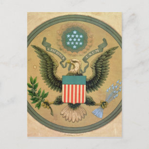 Great Seal of the United States, c.1850 Postcard