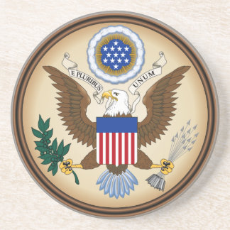 GREAT SEAL OF THE UNITED STATES COASTER