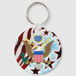 Great seal of the United States Keychain