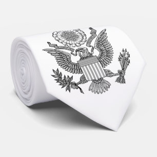 Great Seal of the United States of America (USA) Tie