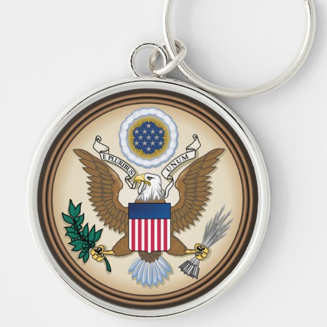 Great Seal of the United States (original) Keychain (Front)