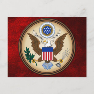GREAT SEAL OF THE UNITED STATES POSTCARD