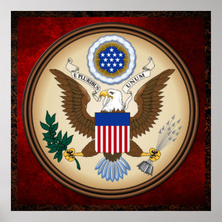 GREAT SEAL OF THE UNITED STATES POSTER