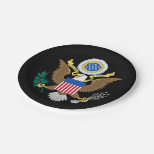 Great seal of United States Paper Plate