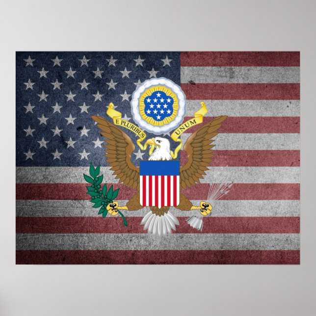 Great seal of United States Poster (Front)