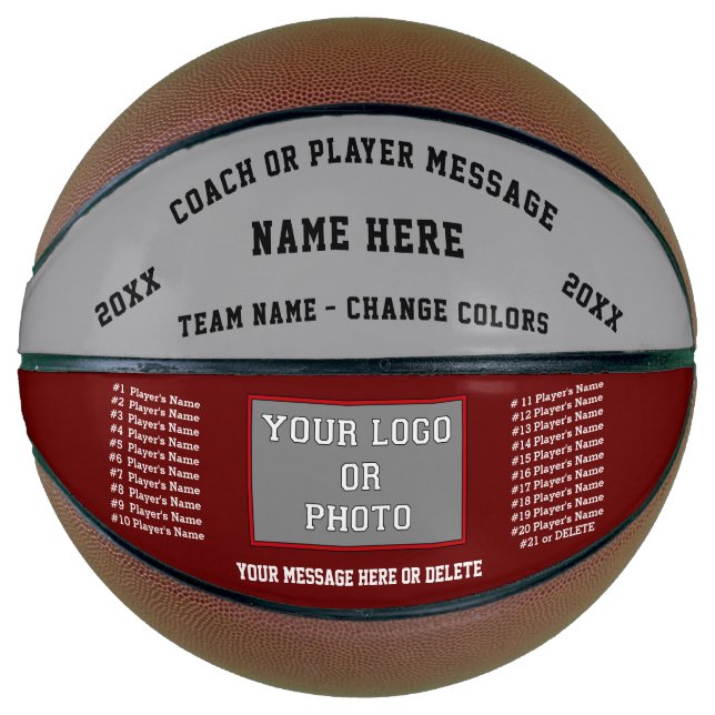 Great, Senior Night Gift Ideas for Basketball (Front)