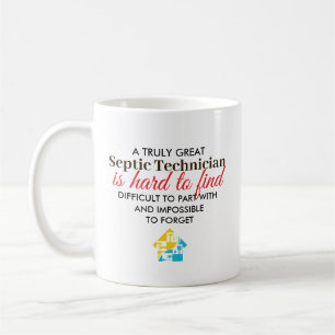 Great Septic Technician Personalized Name Gift Coffee Mug