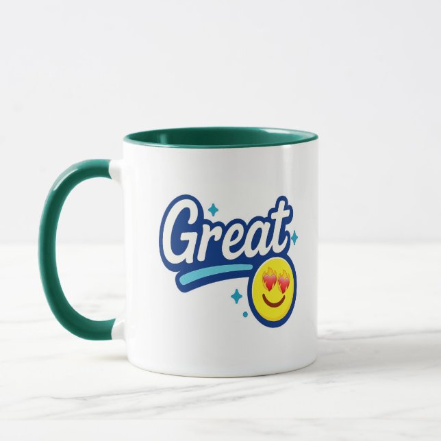 Great Smile coffee Mug Gift for Friends & All (Left)
