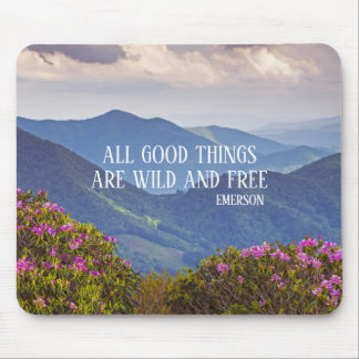 Great Smokey Mountain Spring Customized Mouse Pad