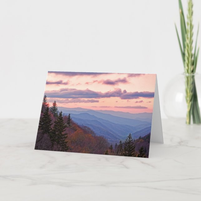 Great Smoky Mountain National Park Card (Front)