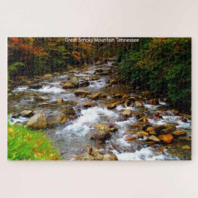 Great Smoky Mountain Tennessee Jigsaw Puzzle (Horizontal)