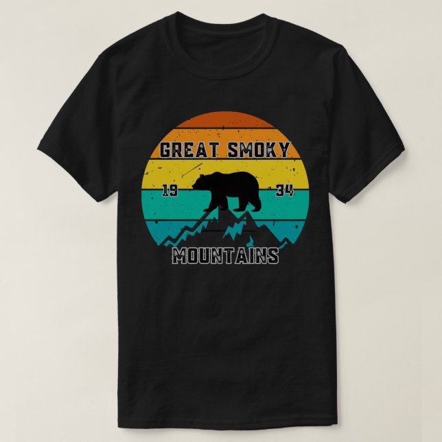 Great Smoky Mountains  9 T-Shirt (Design Front)