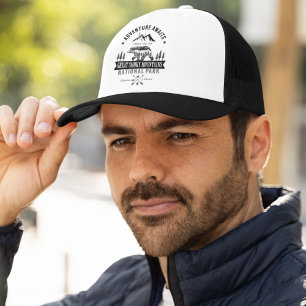 Great Smoky Mountains Forest Landscape Trucker Hat