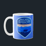 Great Smoky Mountains Mug<br><div class="desc">A vintage emblem illustration for the Great Smoky Mountains National Park repurposed!</div>