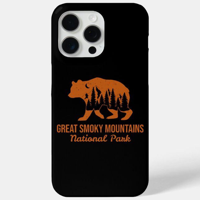 GREAT SMOKY MOUNTAINS NATIONAL PARK  Case-Mate iPhone CASE (Back)