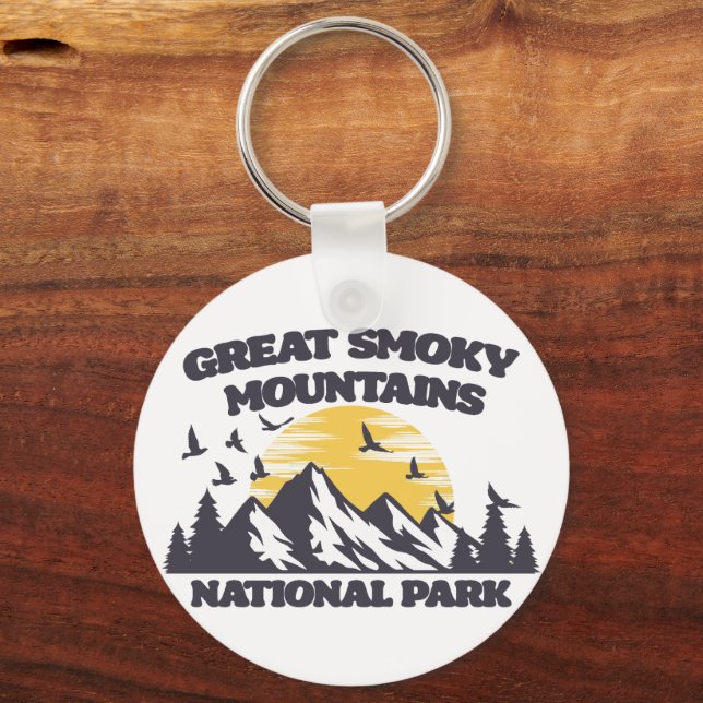 Great Smoky Mountains National Park Keychain (Front)