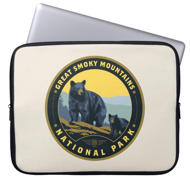 Great Smoky Mountains National Park Laptop Sleeve (Front)