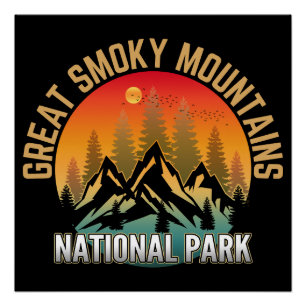 Great Smoky Mountains National Park Poster