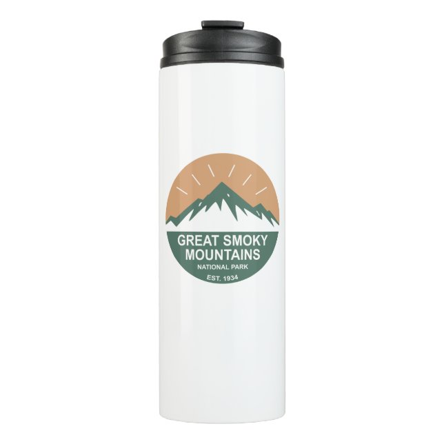 Great Smoky Mountains National Park Thermal Tumbler (Front)