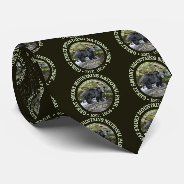 Great Smoky Mountains National Park Tie (Rolled)