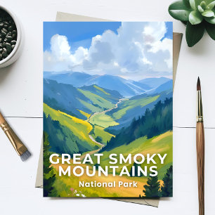 Great Smoky Mountains National Park Travel Postcard