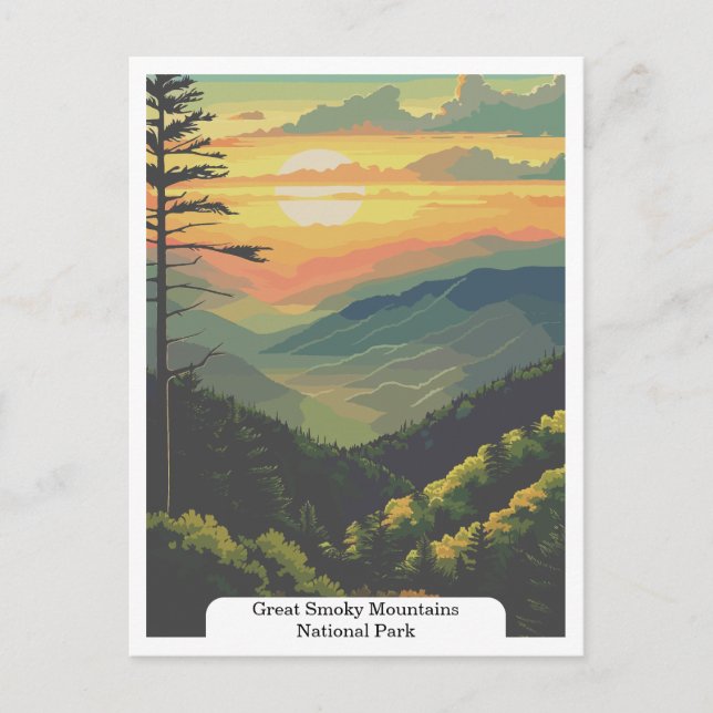 Great Smoky Mountains National Park, USA Postcard (Front)