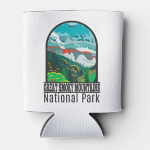 Great Smoky Mountains National Park Vintage Can Cooler