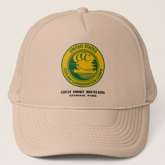 Great Smoky Mountains Natl Park Camp NP-1 Co 1214 Trucker Hat