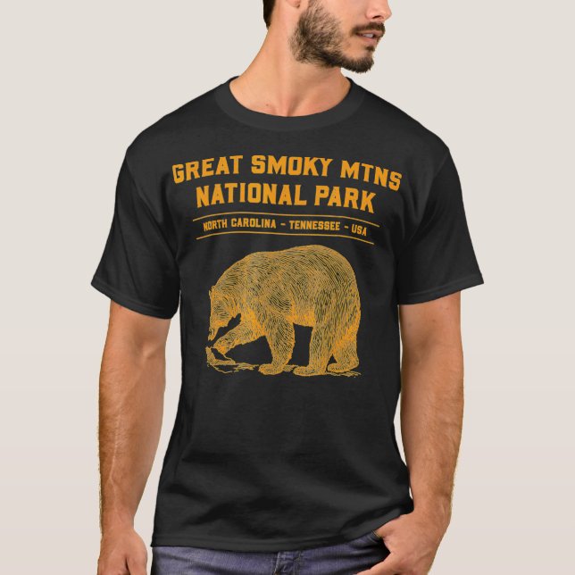 Great Smoky Mountains Shirt - National Park _1  (Front)