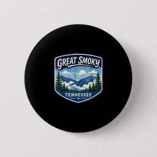 Great smoky mountains tennessee national park 2 inch round button