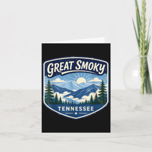Great smoky mountains tennessee national park card