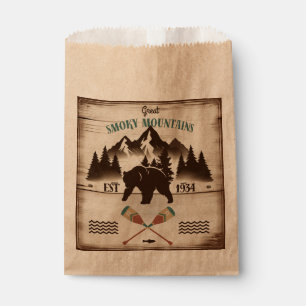 Great Smoky Mountains, TN bear Favour Bag