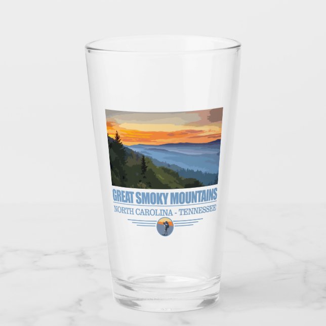 Great Smoky Mtns Glass (Front)
