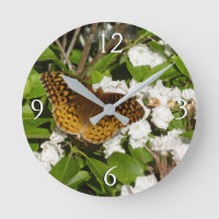 Great Spangled Fritillary on Mountain Laurel