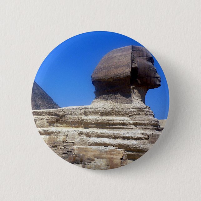 great sphinx 2 inch round button (Front)