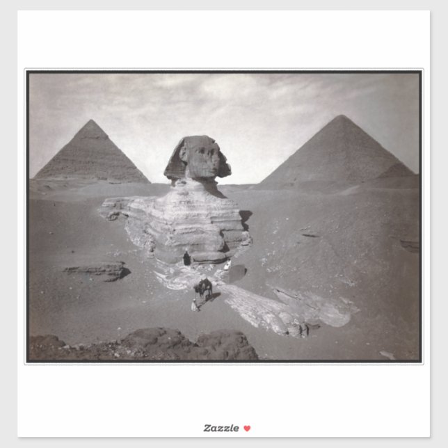 Great Sphinx & Giza Pyramids Necropolis Egypt (Sheet)