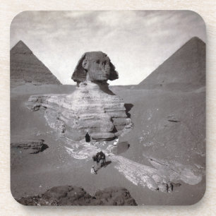 Great Sphinx & Giza Pyramids Necropolis Egypt Coaster