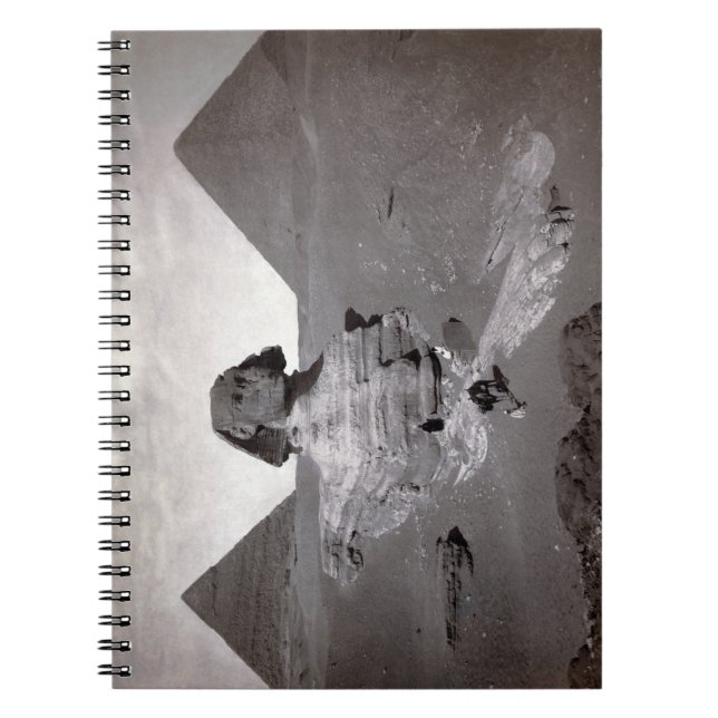 Great Sphinx & Giza Pyramids Necropolis Egypt Notebook (Front)
