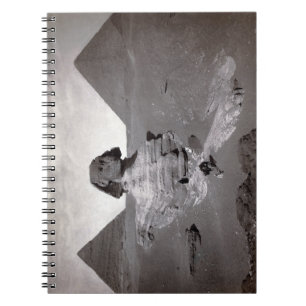 Great Sphinx of Giza Excavation with Pyramids Notebook
