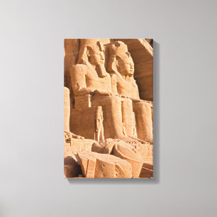 Great Temple of Abu Simbel - Ramses II - Egypt Canvas Print