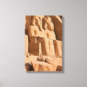 Great Temple of Abu Simbel - Ramses II - Egypt Canvas Print