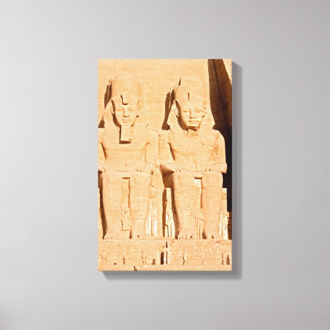 Great Temple of Abu Simbel - Ramses II - Egypt Canvas Print (Front)