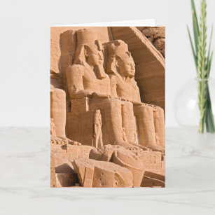 Great Temple of Abu Simbel - Ramses II - Egypt Card